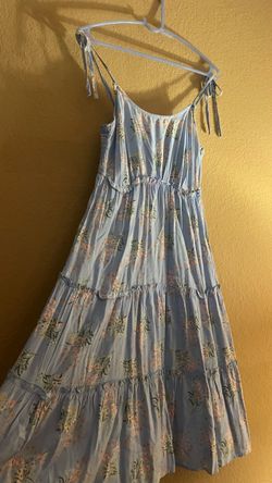 Baby blue summer dress