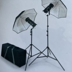 Photo Equipment - Lighting kit, backdrops, Backpack