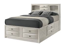 QUEEN SIZE CAPTAIN BED-PLENTY OF STORAGE DRAWERS!!AVAIL IN DIFFERENT COLORS!!!