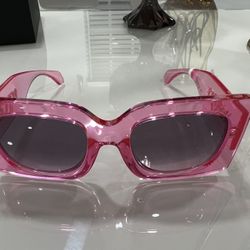 VERSACE WOMEN SIGNATURE SQUARED SUNGLASSES