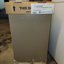 2 ton air handler and condenser wall condenser brand new