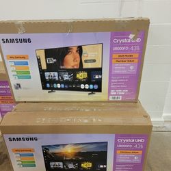 Samsung 43” Class U8000F Series Crystal UHD 4K Smart Tizen TV 2025 Model UN43U8000FFXZA