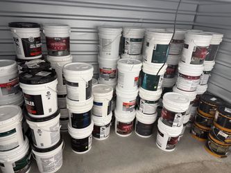 Paint by Sam - 5 Gallon Paint, Epoxy, Primer & Sealer - Bulk Deals