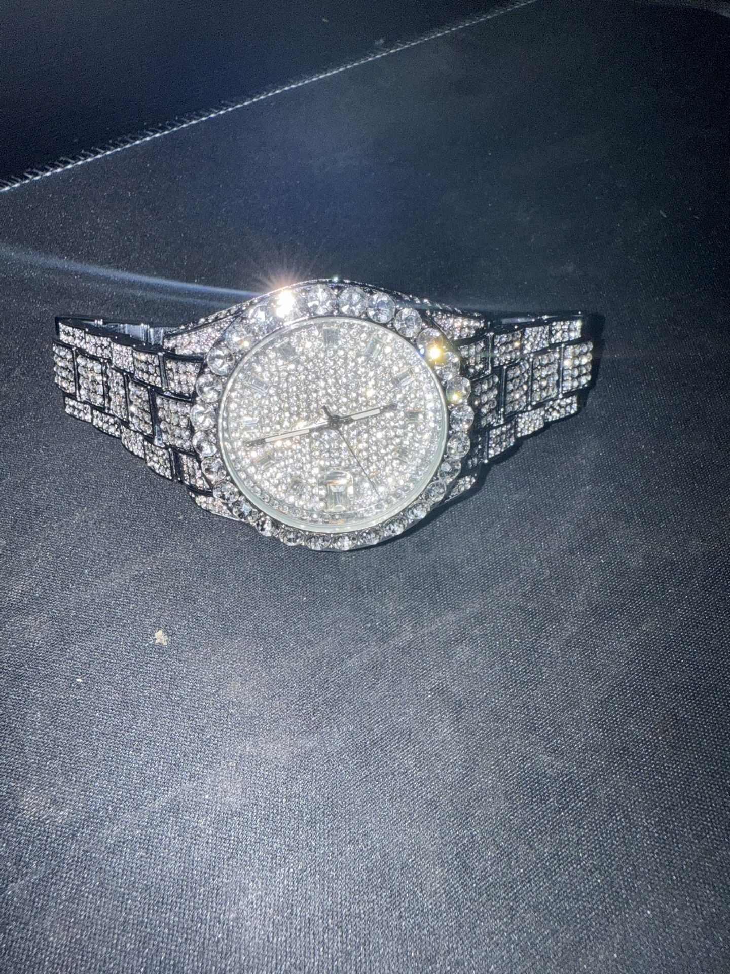 Vvs Moissanite Watch
