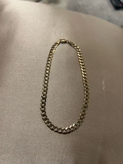 14kt gold bracelet 5.79 grams 10 inches long