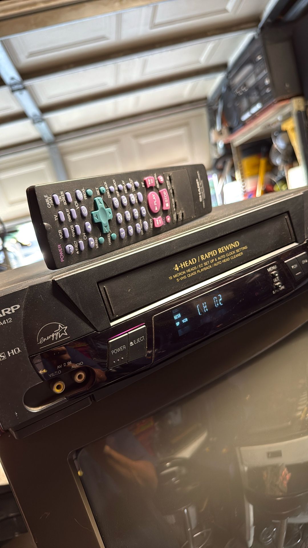 Sharp Recorder Video Cassette