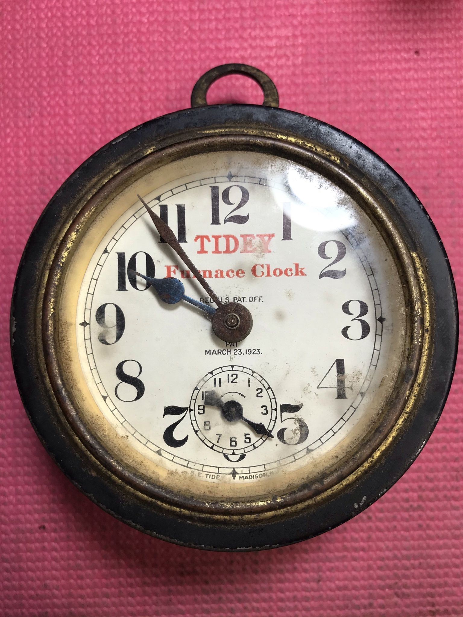 Vintage Furnace clock