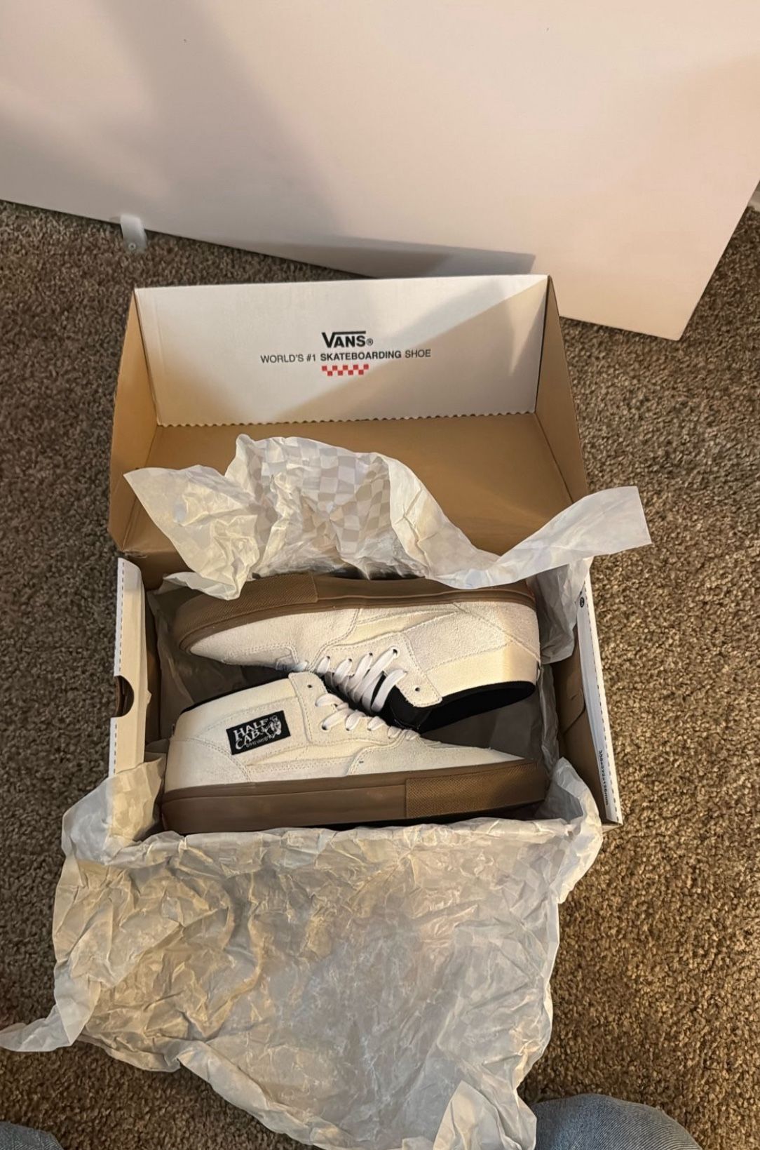 Vintage White. Half Cab Vans