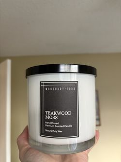 24 oz hand poured natural soy wax candle Woodbury Ford