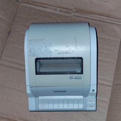 Brother TD-4000 Desktop Thermal Label And Barcode Printer 