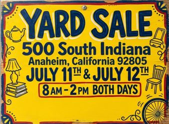 Yard sale