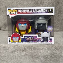Rodimus And Galvatron Funko Pop