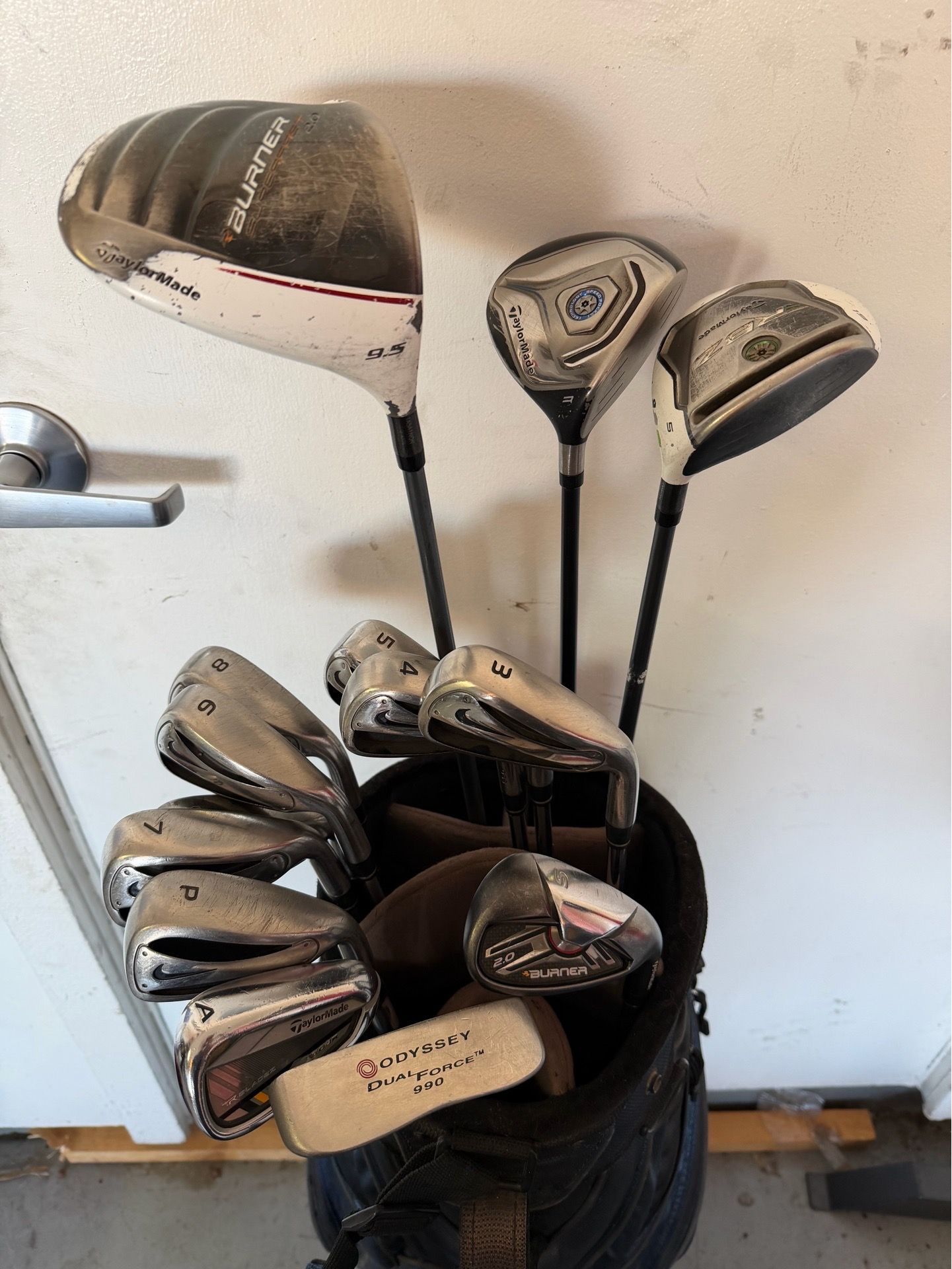 Nike slingshot iron set TaylorMade golf club set