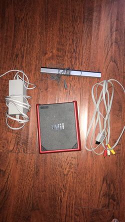 Wii mini w/ super smash bros brawl