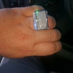Diamonds Mens Ring 