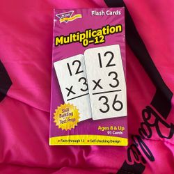 Multiplication Cards