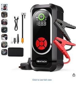 New jump start with air compressor