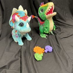 Furreal Triceratops & TRex