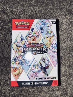 🔥POKEMON PRISMATIC EVOLUTION🔥 BOOSTER BUNDLE – NEW SEALED