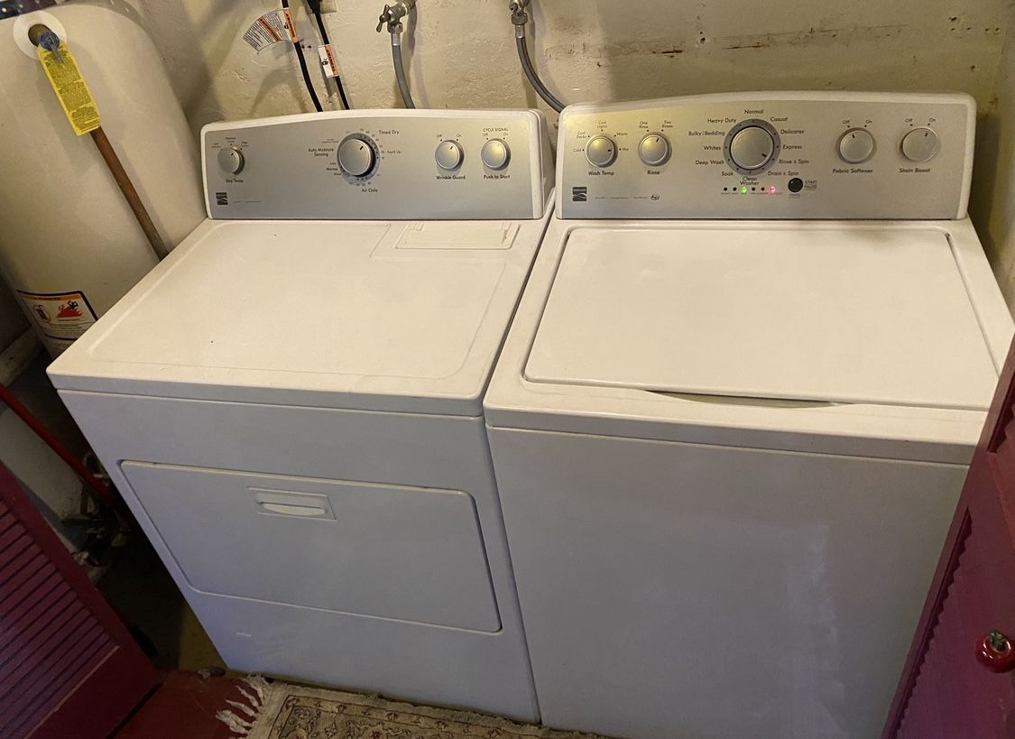 Kenmore Washer And Gas Dryer 