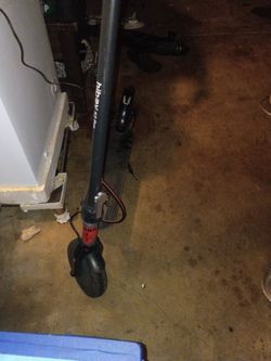 Electric scooter, black, hiboy