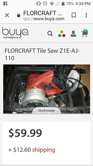 Flor Craft 4 1 2 Circular Tile Saw For In Indianapolis Flor Craft 4 1 2 Circular Tile Saw For