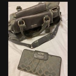 Coach Grey Bag