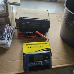 4 Solar Panels,( 250w Each.)Controller, Power Inverter