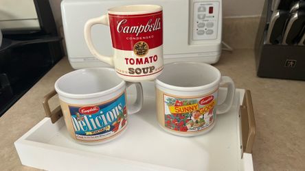 Vintage Soup Mugs