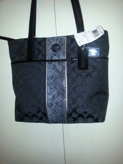 Coach Tote Size M F 25706