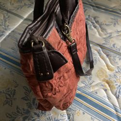 Relic -Handcrafted two tone purse