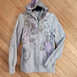 DRESSBARN PRINT HOODIE