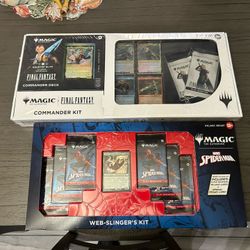 Magic The Gather X Final Fantasy And Magic The Gathering X Marvel Spider-man Bundle