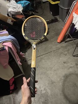 Wooden Tennis Racket