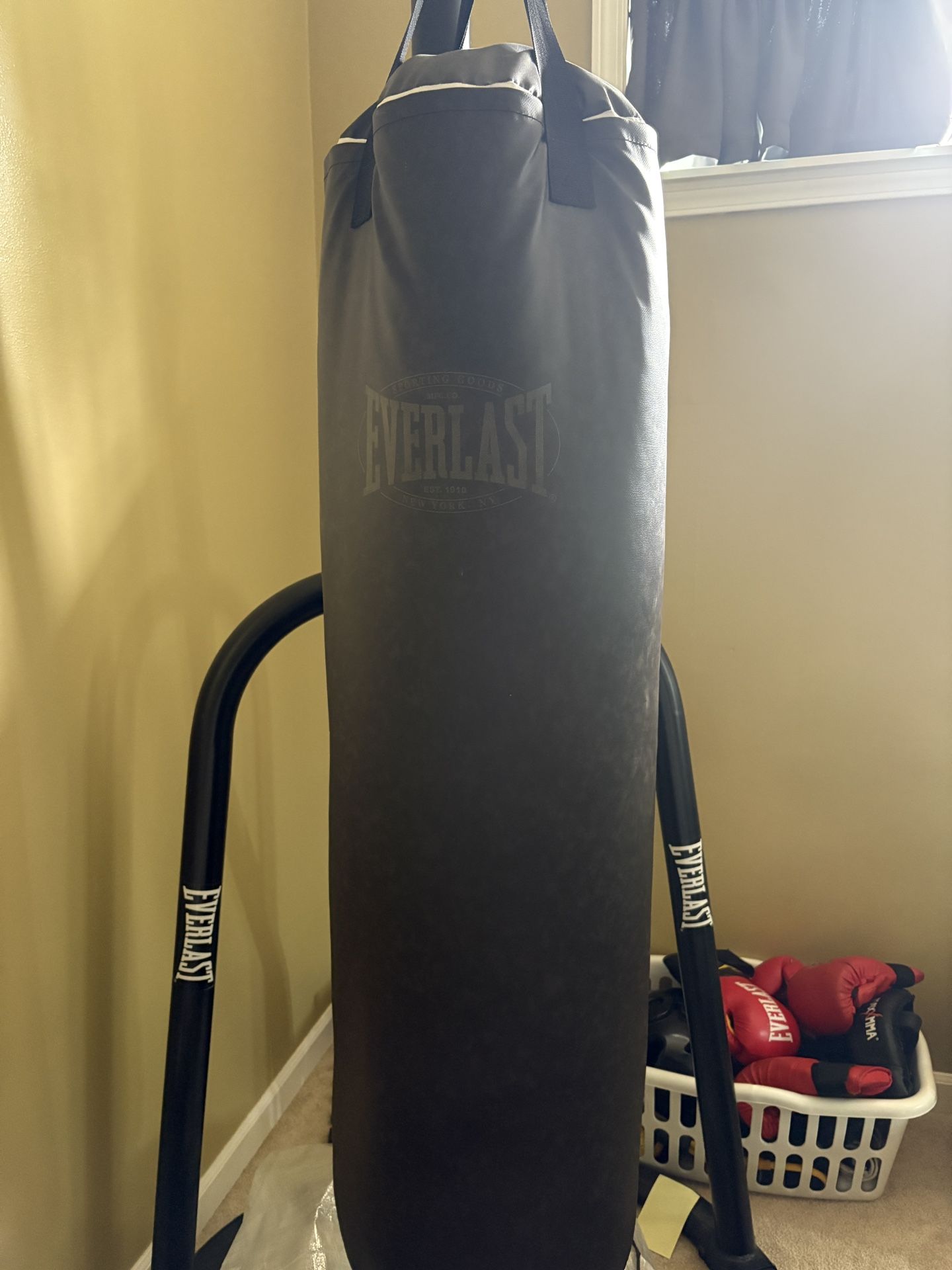 Everlast Heavy Punching Bag with Stand