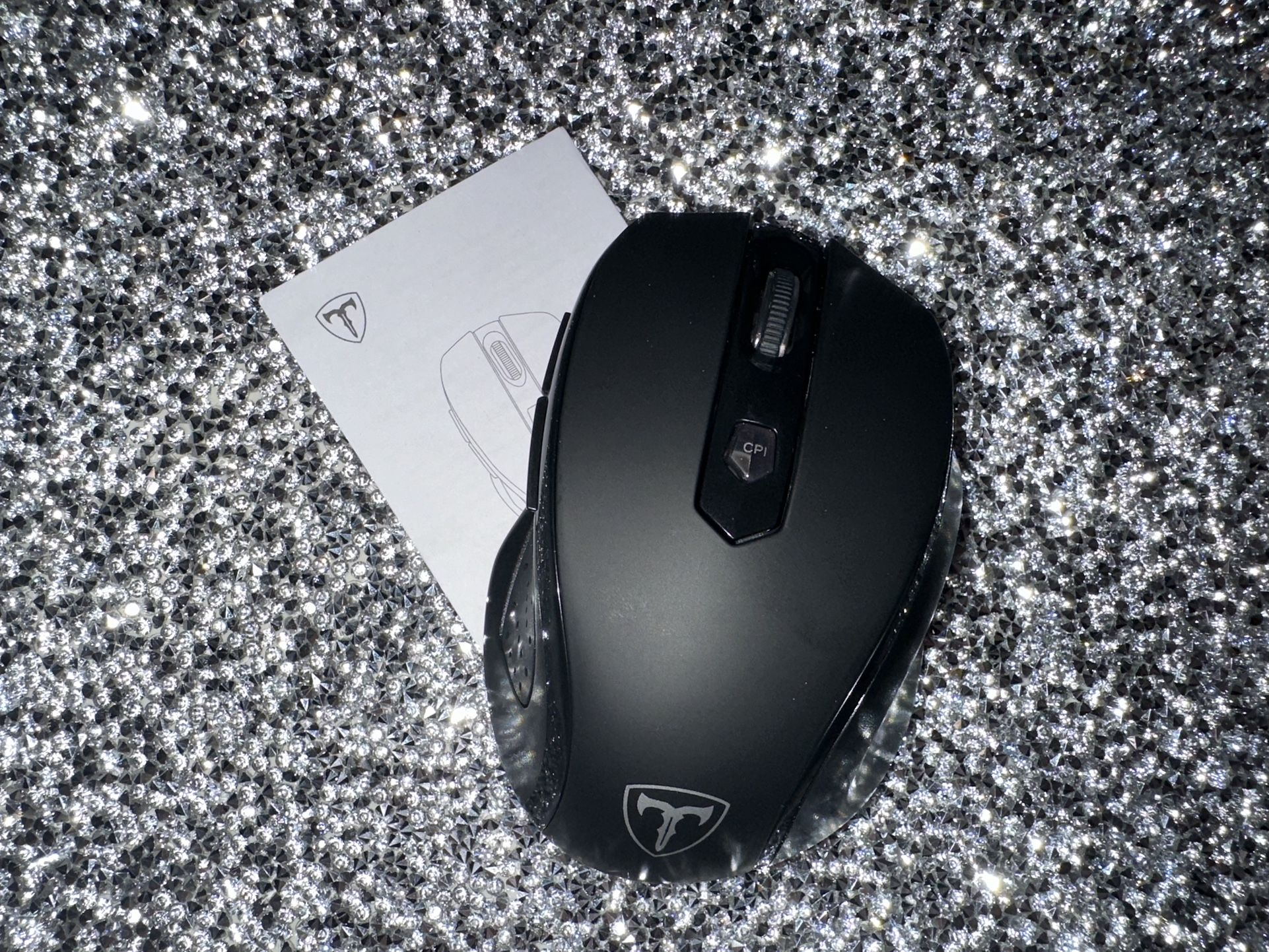 Black Wireless Mouse 