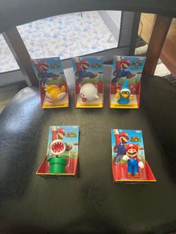 Súper Mario figures
