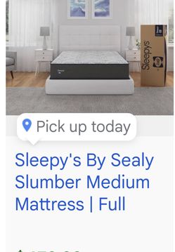 Sealy Slumber Firm  Full Mattress 