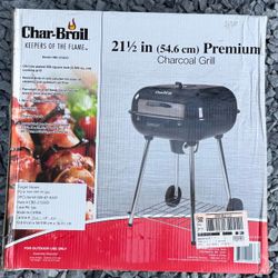 Char-Broil 21.5 in Premium Charcoal Grill - BRAND NEW
