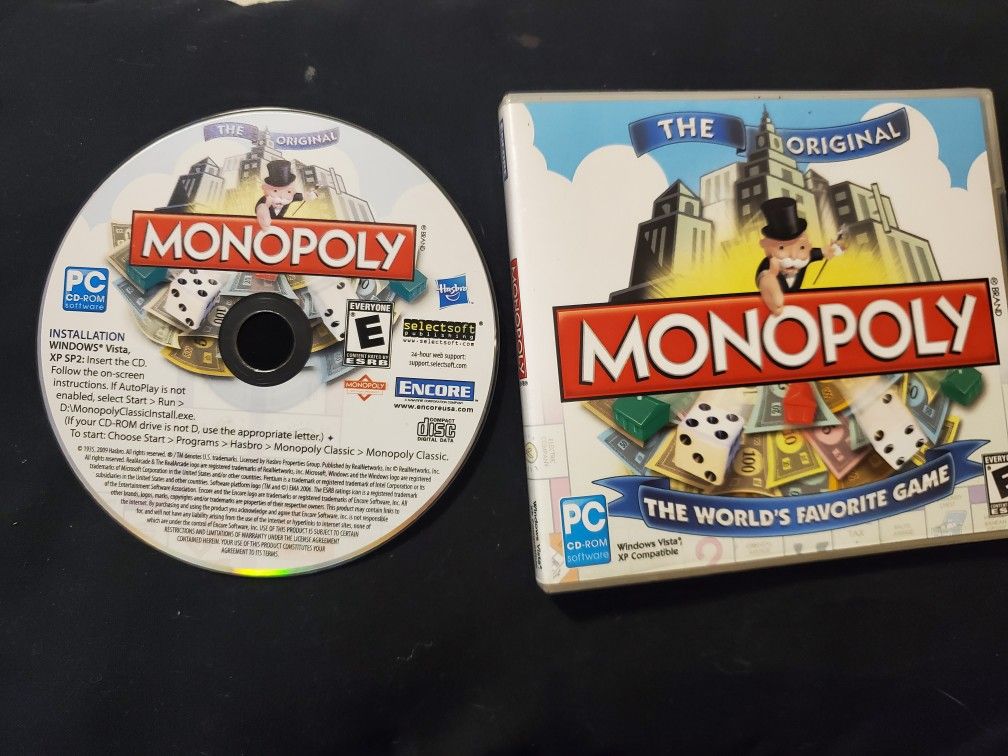 Monopoly PC CD-ROM Game