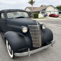 1938 Chevy Master Deluxe 2 Door Sedan 