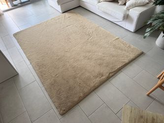 Ultra Soft Beige Area Rug