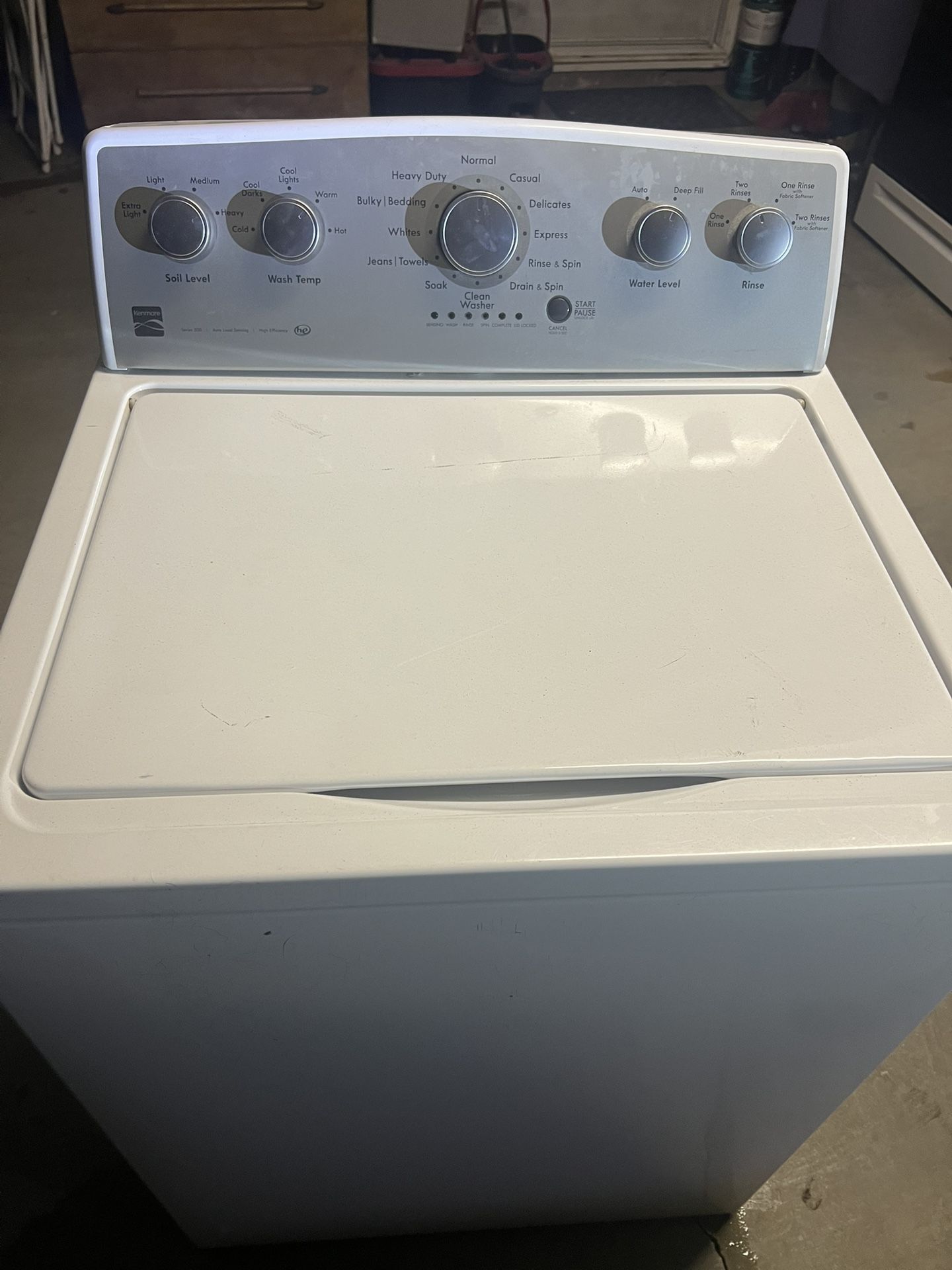 Washer Kenmore Heavy Duty