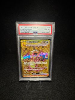 2023 Pokemon Sv3-Ruler Of The Black Flame #139 Charizard Ex Ultra Rare PSA 10