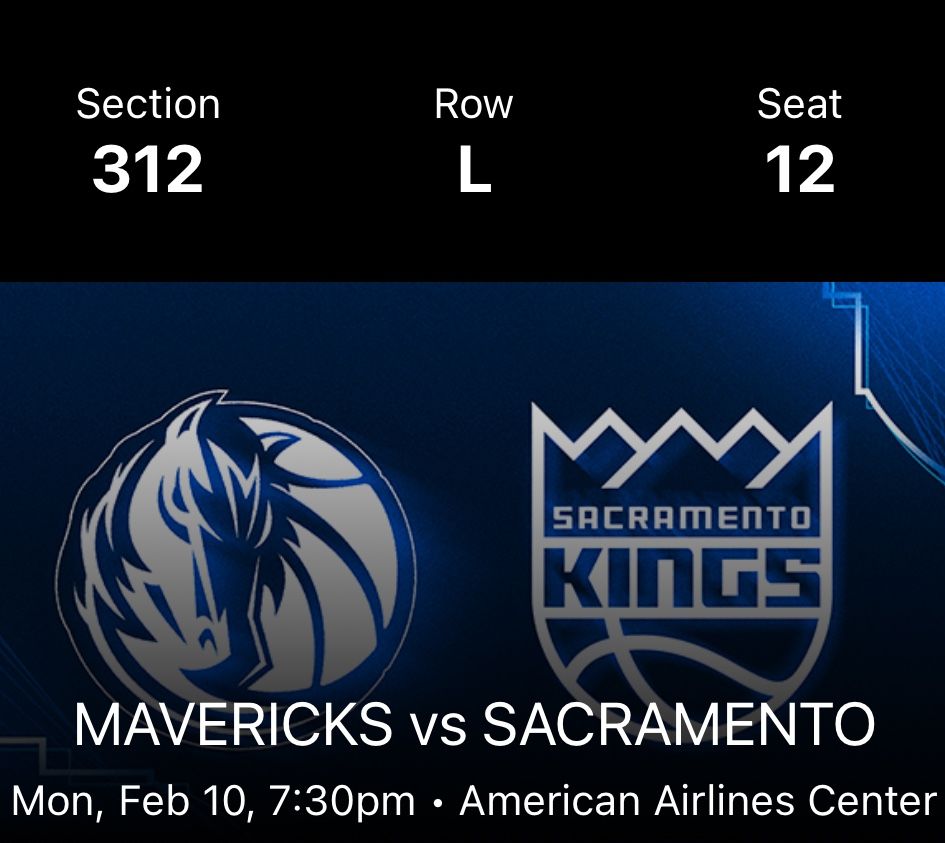 Dallas mavericks tickets
