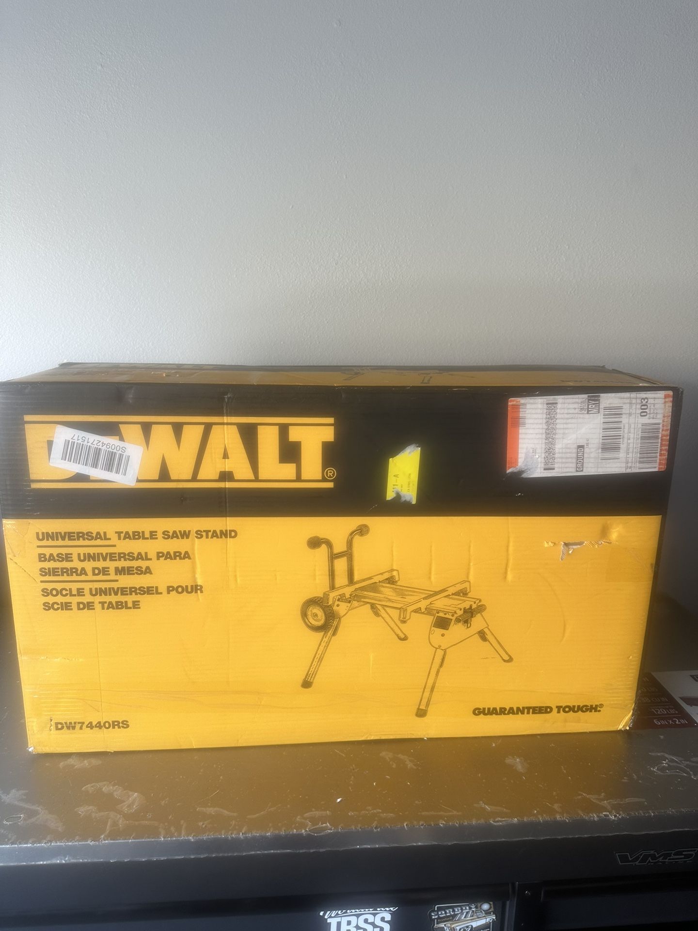 Dewalt Universal Table Saw Stand w/Wheels (DW7440S)