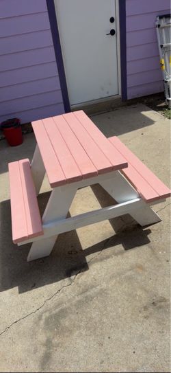Children’s picnic table