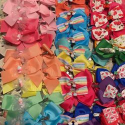 Moños Para Princesas 3 Estilos $1 Each