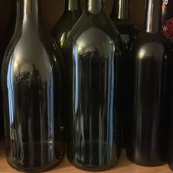 Empty Wine Bottles