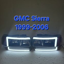 GMC Sierra 1999-2006 Headlights 